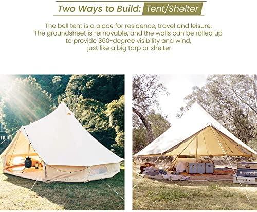 Our Adventure‍ in the MC TOMOUNT Canvas Tent: A Glamping‍ Experience