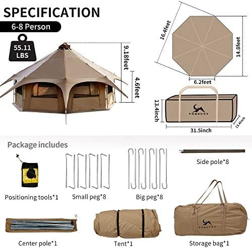 Discovering Comfort: Our Experience with the MC TOMOUNT Bell Tent