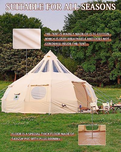 Exploring Comfort and ​Space: Our Review of the 16.4ft Canvas Tent