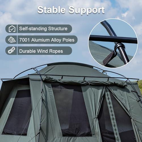 Discovering Comfort: Our Review ⁢of the Canvas Glamping ​Tent