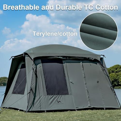 Discovering Comfort: Our Review of the Canvas Glamping Tent