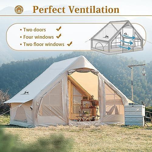 Exploring Comfort: Our Inflatable Cabin Tent Experience