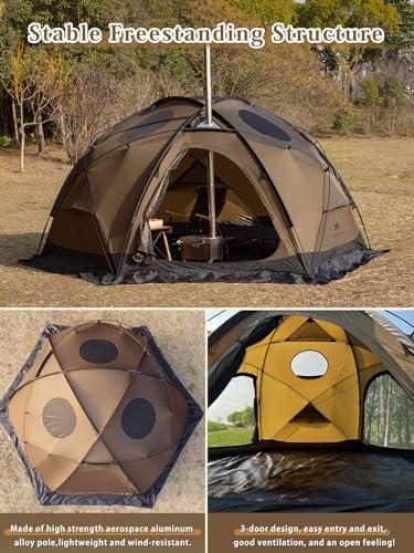 Exploring the Great Outdoors: Our Review of the Dome Hot Tent