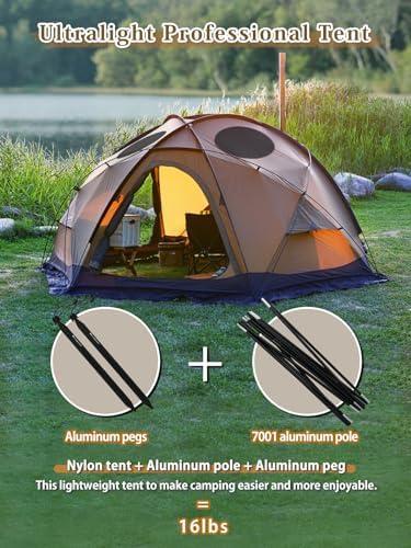 Exploring the Great Outdoors: Our Review ‌of the Dome Hot Tent