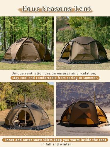 Exploring the Great Outdoors: ‌Our Review of the Dome Hot Tent