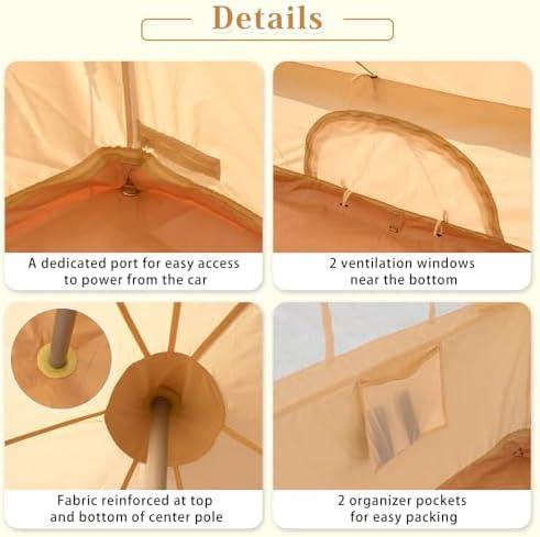Exploring‍ Comfort: Our review of the MC TOMOUNT Glamping Tent