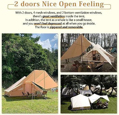 Exploring Comfort: Our Review of the MC TOMOUNT glamping Tent