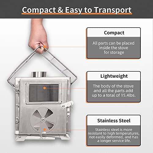 Exploring the ‌MC TOMOUNT Tent Stove: Our Outdoor Companion