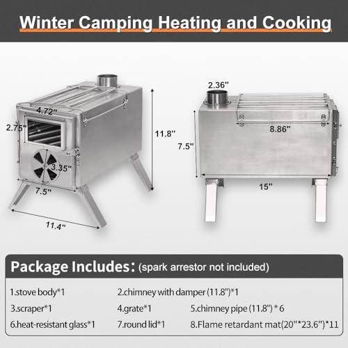 exploring the MC TOMOUNT ​Tent Stove: Our Outdoor Companion