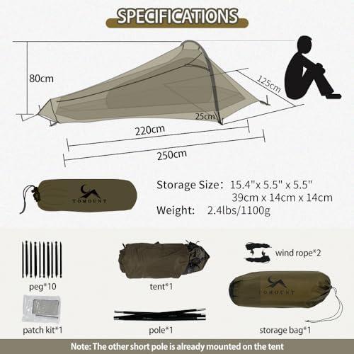 Exploring the MC TOMOUNT Bivy Tent: Our Lightweight Adventure ‌Companion