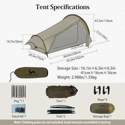 Our Experience with the MC TOMOUNT Ultralight Bivy Tent