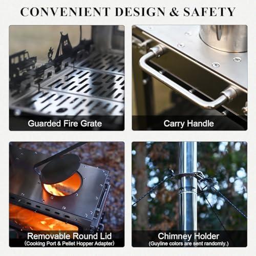 Cozy Camping: Our Comprehensive Review of the MC TOMOUNT Stove