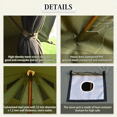 Discovering Comfort: Our Review of the MC TOMOUNT ​Bell Tent