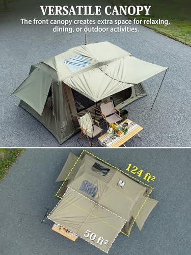 Inflatable Camping Bliss: Our Review of the MC TOMOUNT Tent