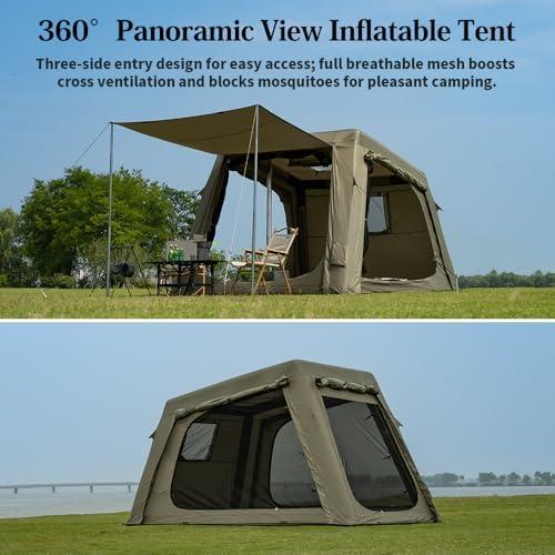 Exploring the Great Outdoors: Our Take on MC TOMOUNT Inflatable Tents