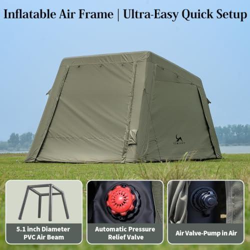 Exploring the Great Outdoors: Our Take on MC TOMOUNT Inflatable Tents