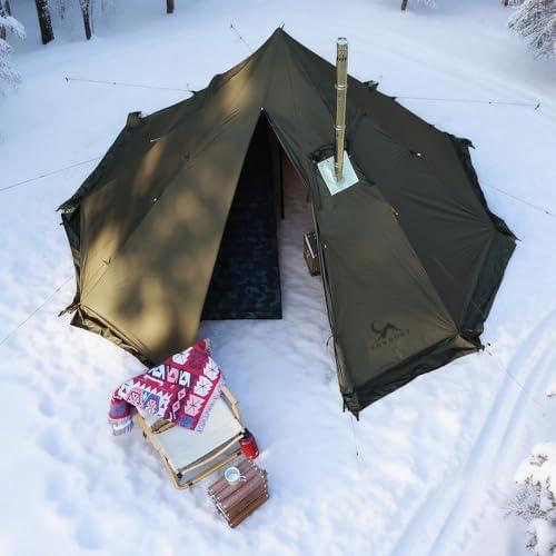 Discovering Comfort: Our Review of the MC TOMOUNT Hot Tent